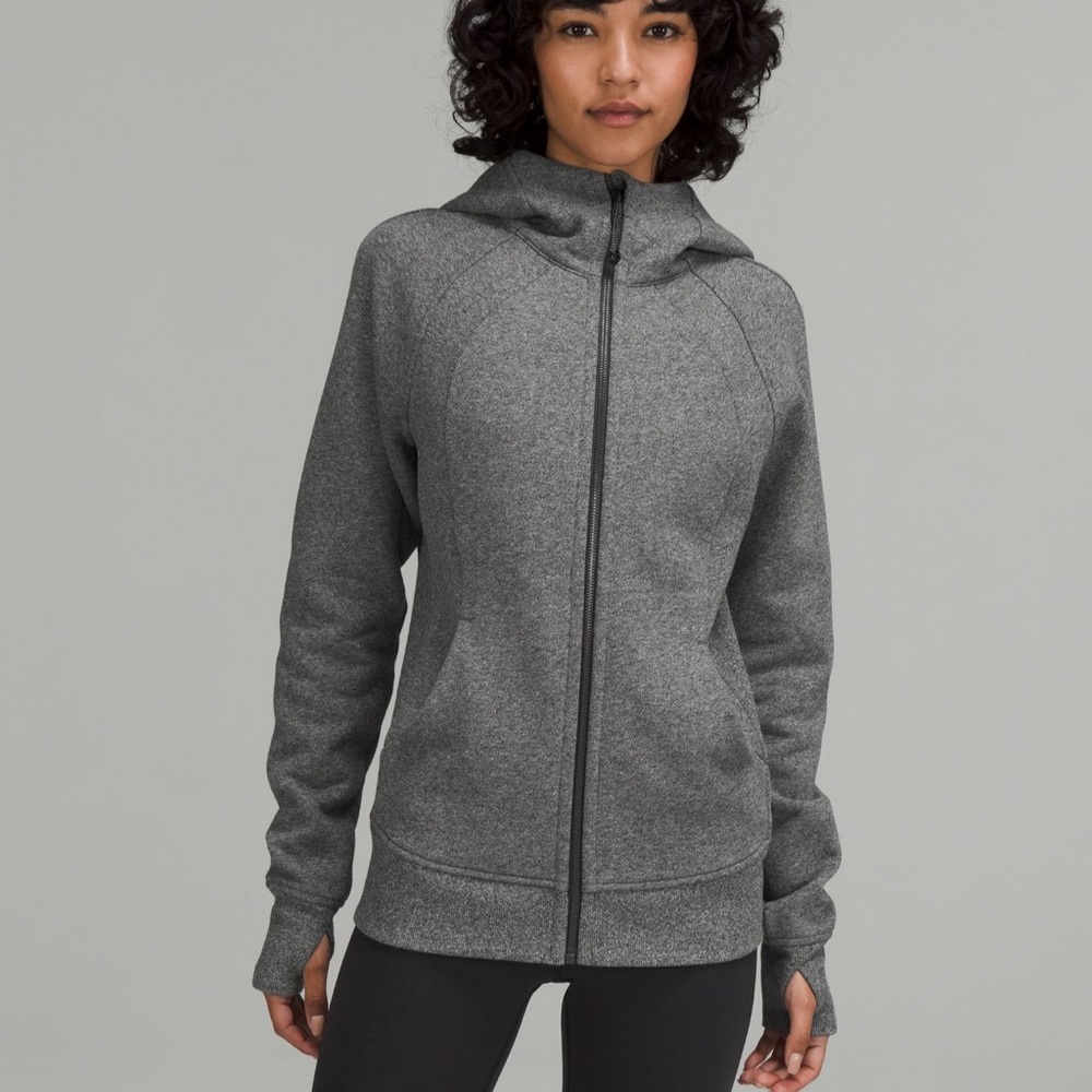 EUC Lululemon Scuba Full-Zip Hoodie Size 8
